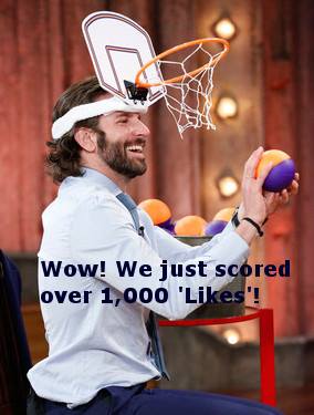 Bradley Cooper faceketball