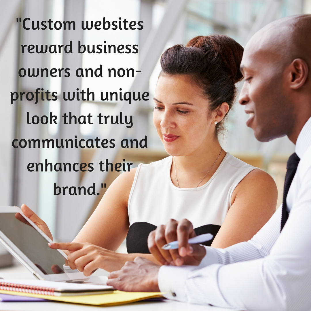 custom website benefits